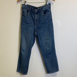 Express Women's High Rise Blue Jeans